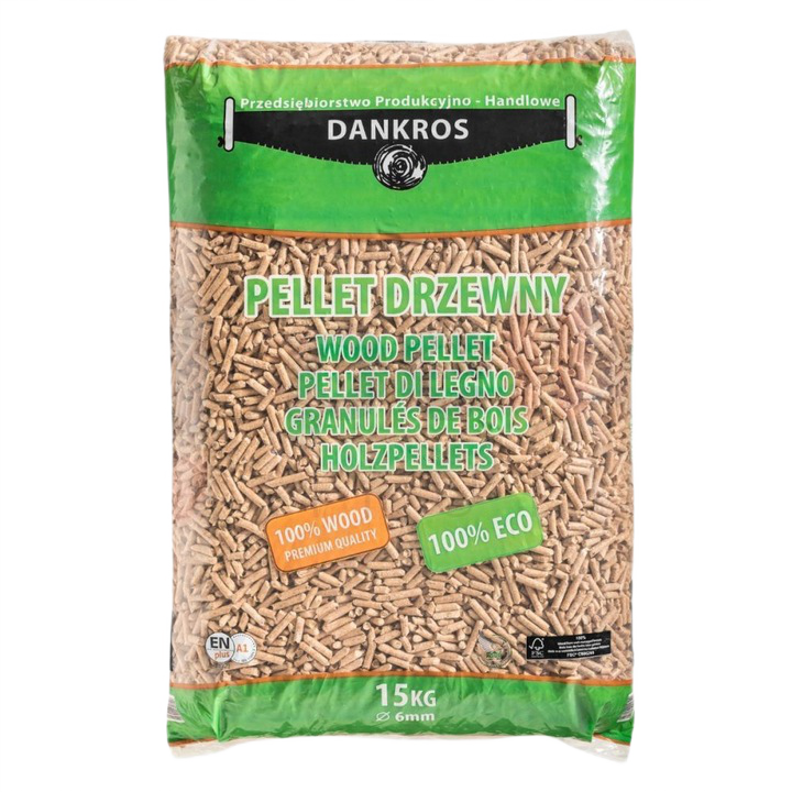 Pellet drzewny Dankros 15 kg